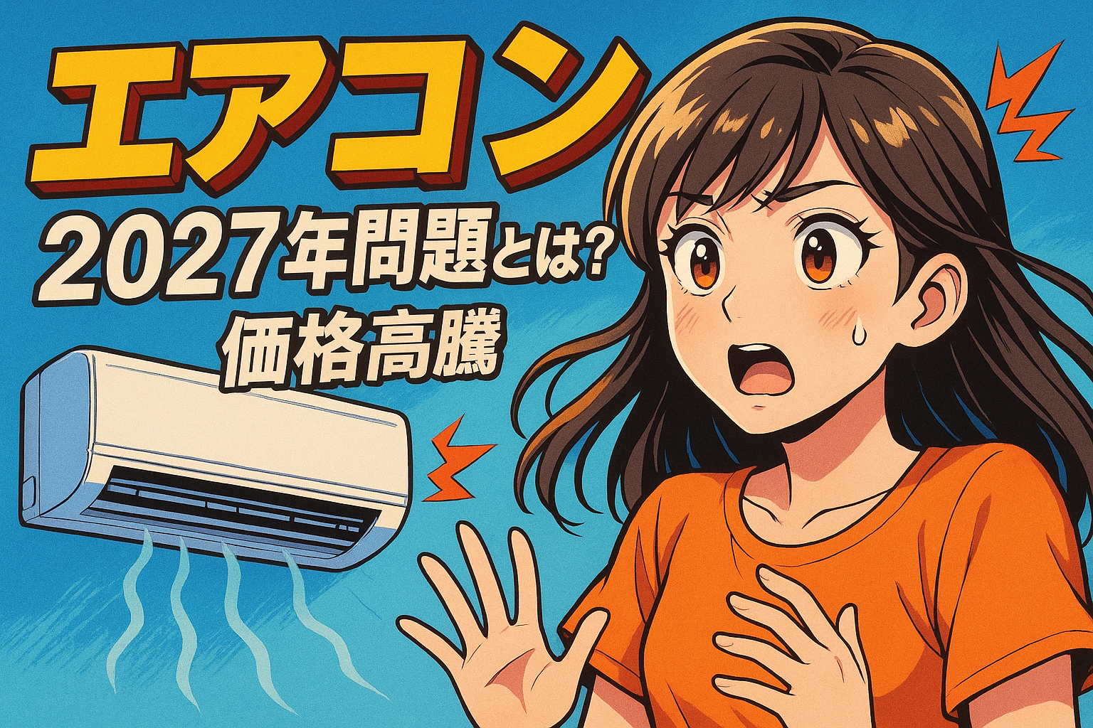 エアコン 2027年問題とは？価格高騰の理由と今やるべき3つの対策
