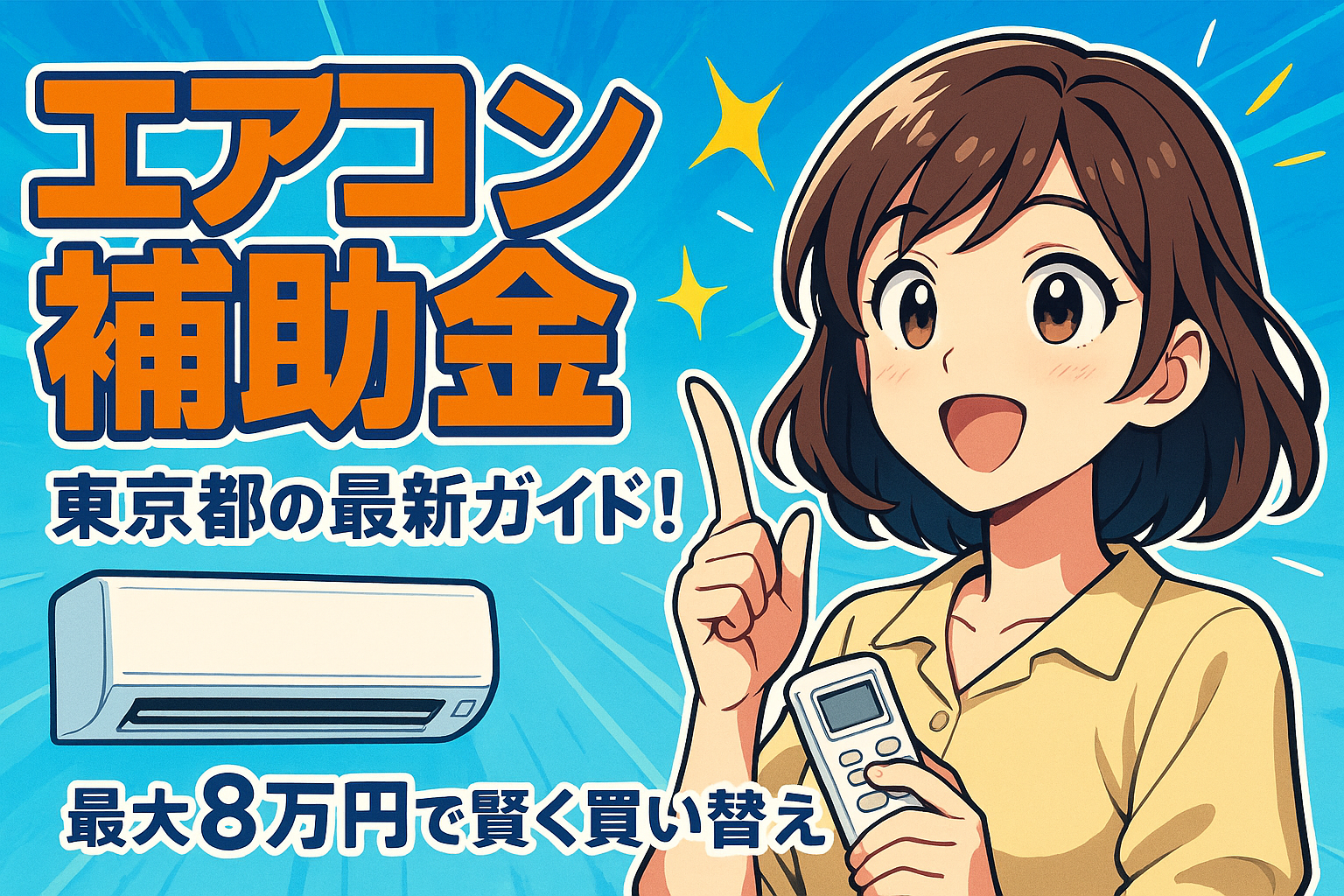 エアコン 補助金 東京都の最新ガイド！最大8万円で賢く買い替え