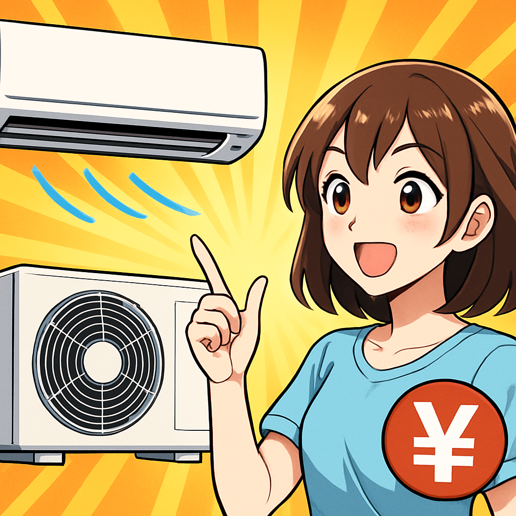 安いエアコンは「工事費込み×型落ち」がいちばん安心ですよ！