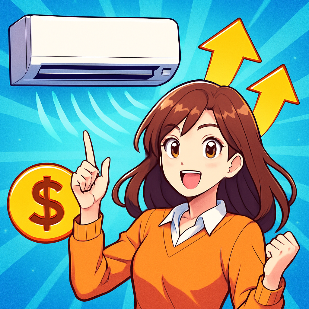 電気代が安いエアコンは「APFが高いモデル」が基本です！