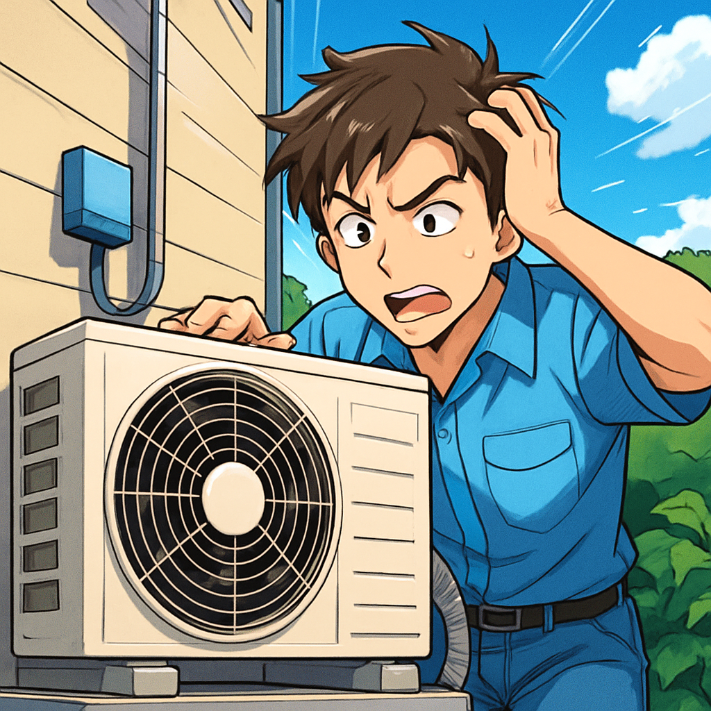 室外機が動かないときは「環境・電源・保護停止」を順番に確認が近道です！