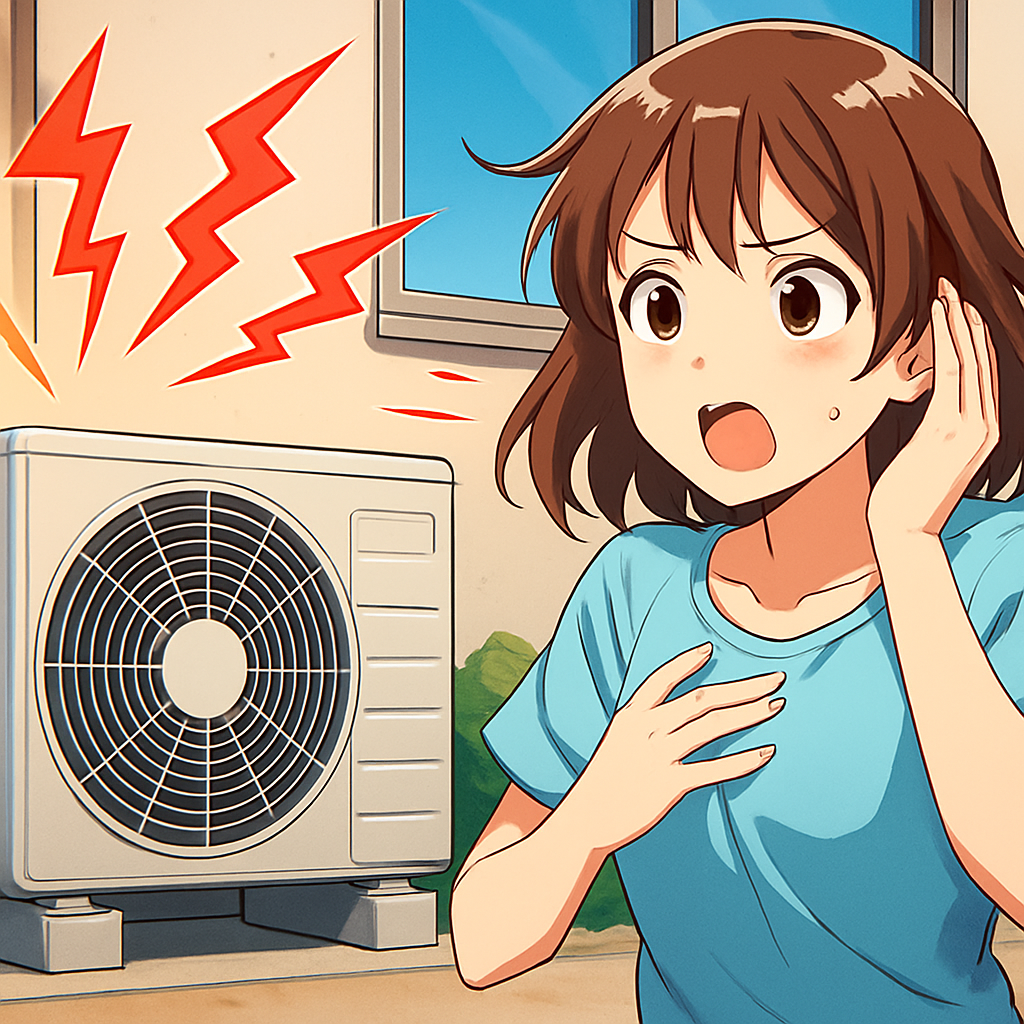 室外機の異音は「原因の切り分け」で8割ラクになります！