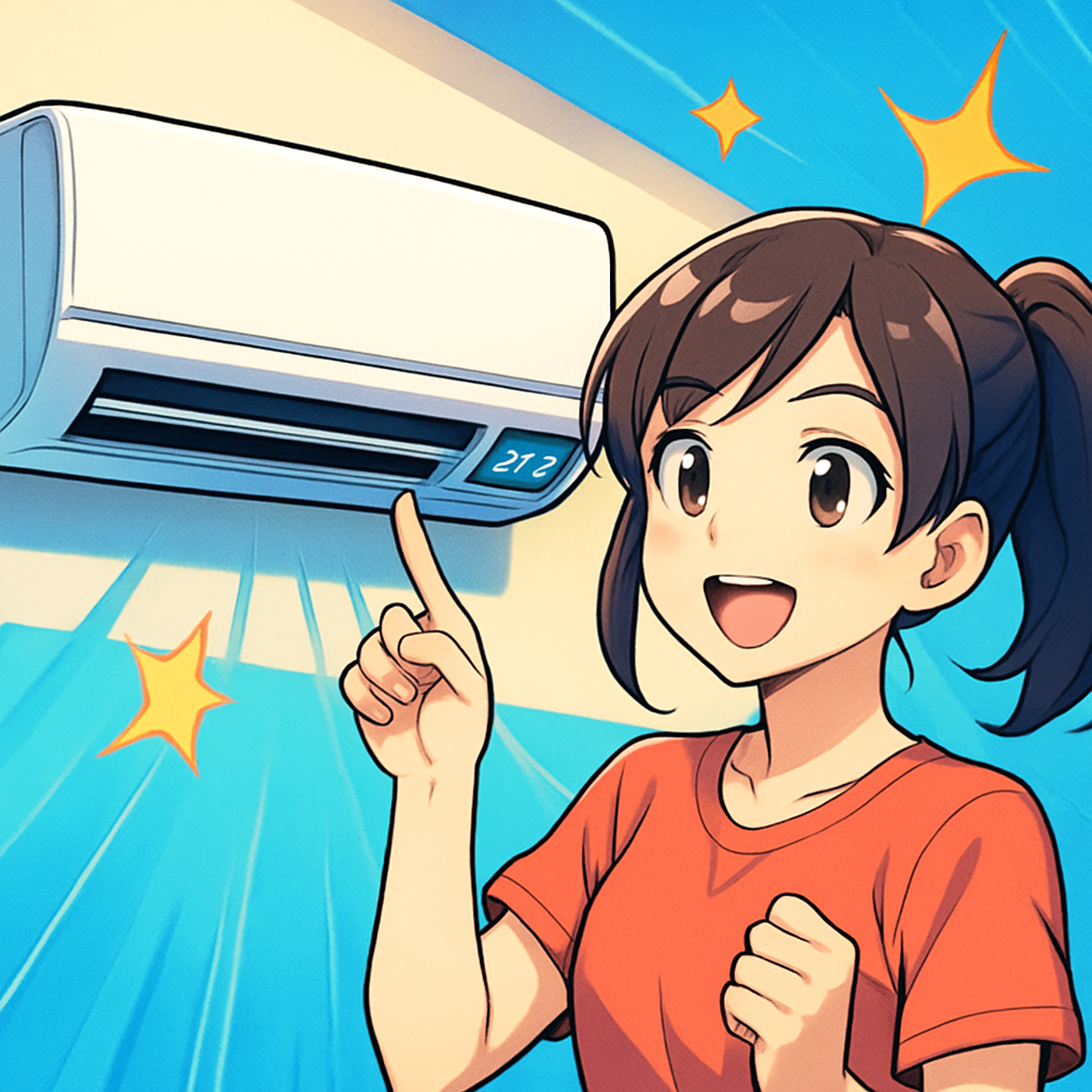 0.5℃の調整でも電気代は下がる可能性があります！