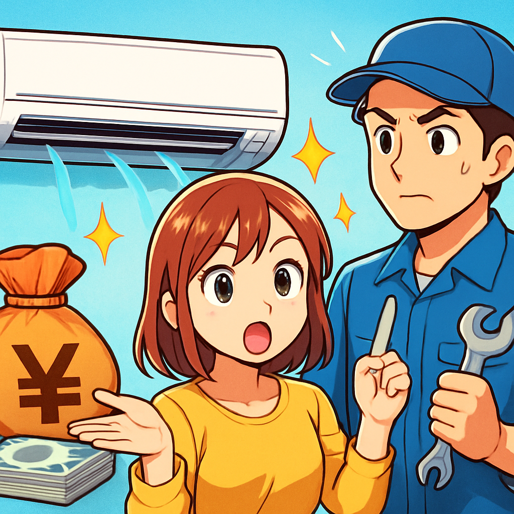 エアコン移設費用の目安は「基本＋追加」で決まります！