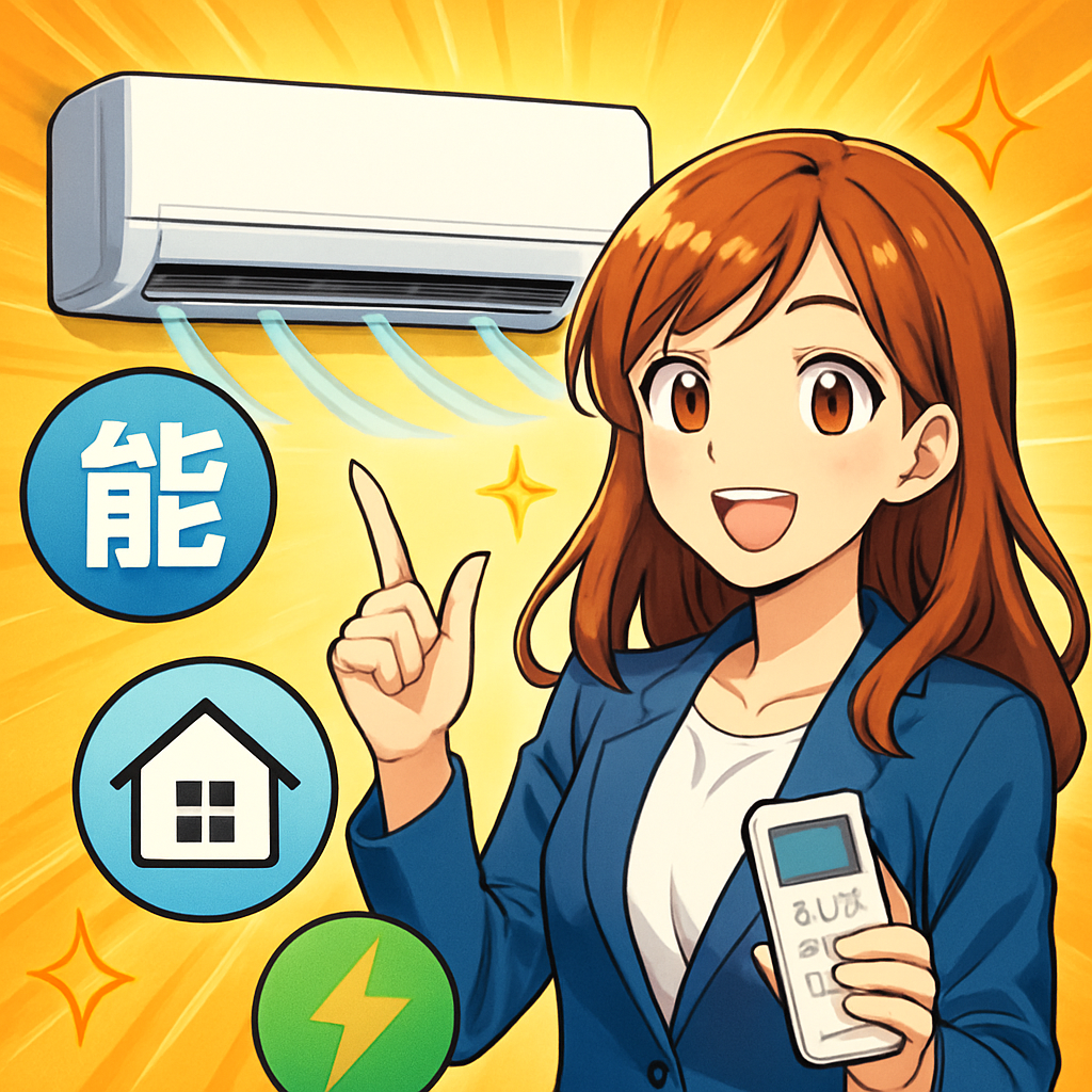 失敗しないエアコン 選び方は「能力×設置×電気×省エネ」の順で決めることです！