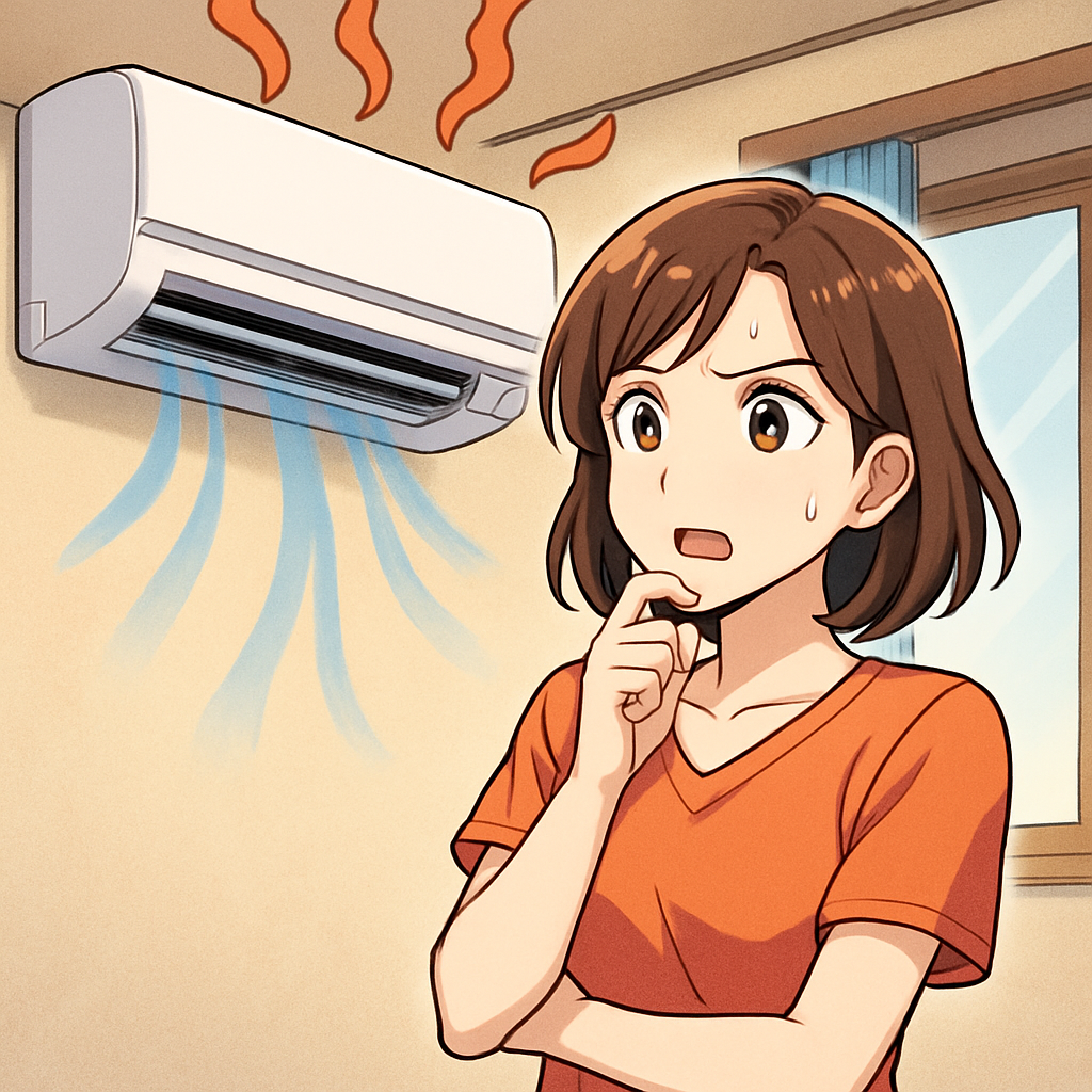 エアコンの効きが悪いときは「まず4つを順番に確認」でOKです！