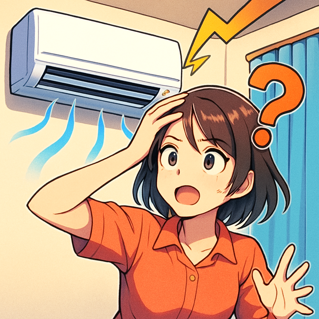 エアコン 急に止まるときは「正常→手入れ→故障」の順で確認が近道です！