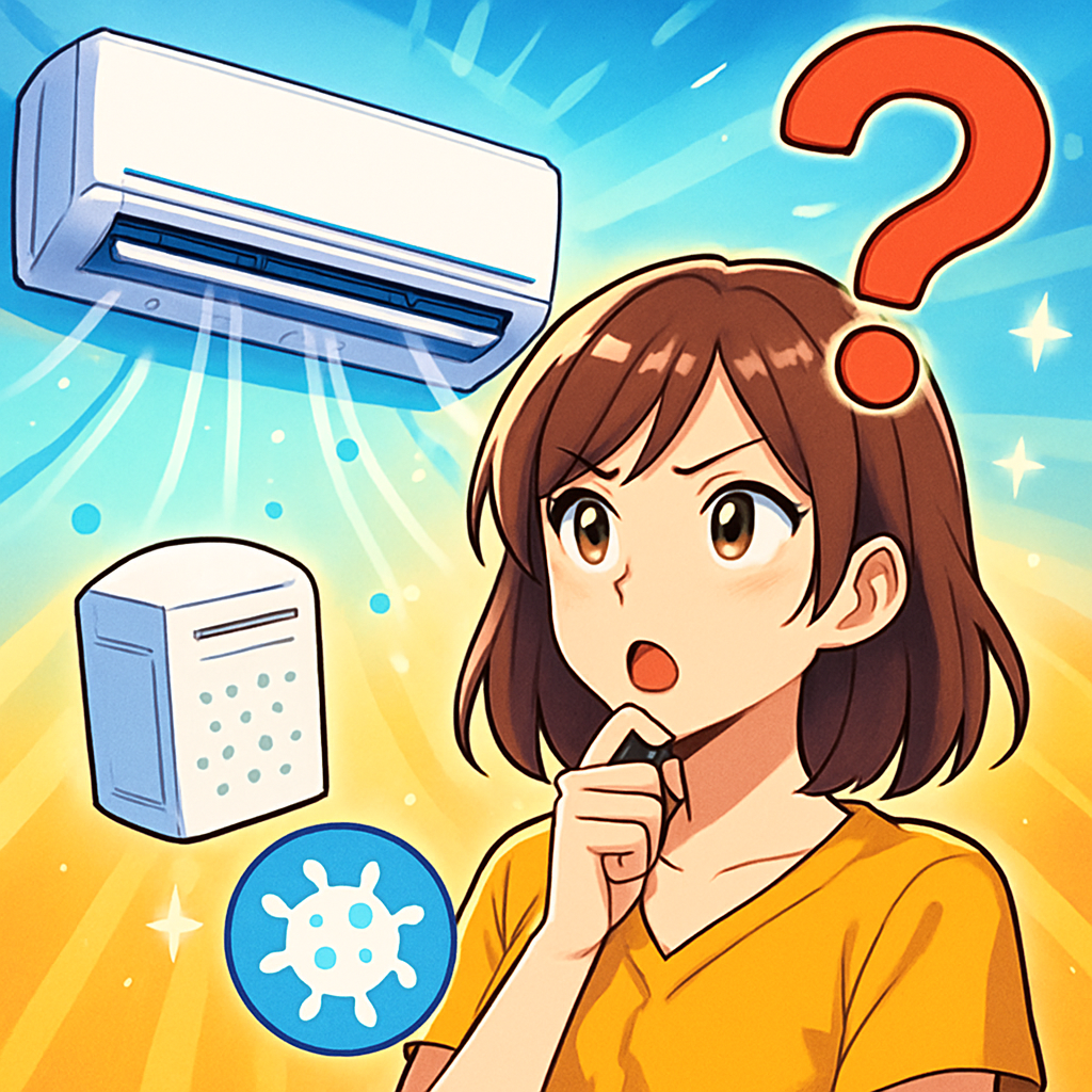 エアコンの空気清浄機能は「補助として優秀」、でも過信は禁物です！
