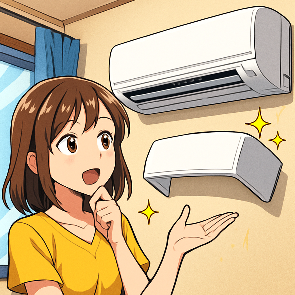 エアコンの化粧カバーは必須ではないが、条件次第で付ける価値が高いです！