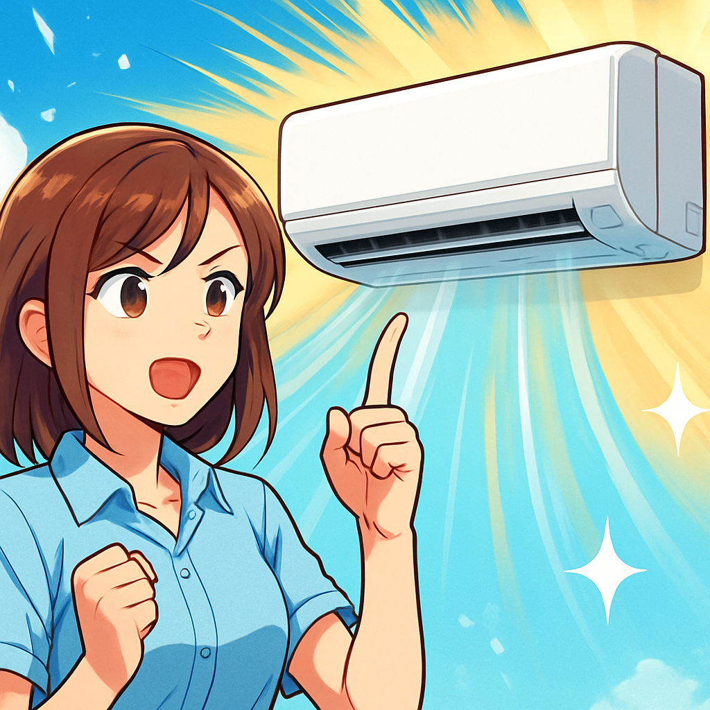 エアコン 白くまくんは「ニオイ・カビが気になる人」に特に向くエアコンです！
