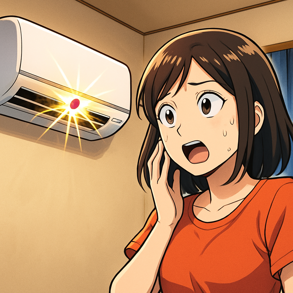 タイマーランプ点滅は「お知らせ」か「異常」のどちらかが多いです