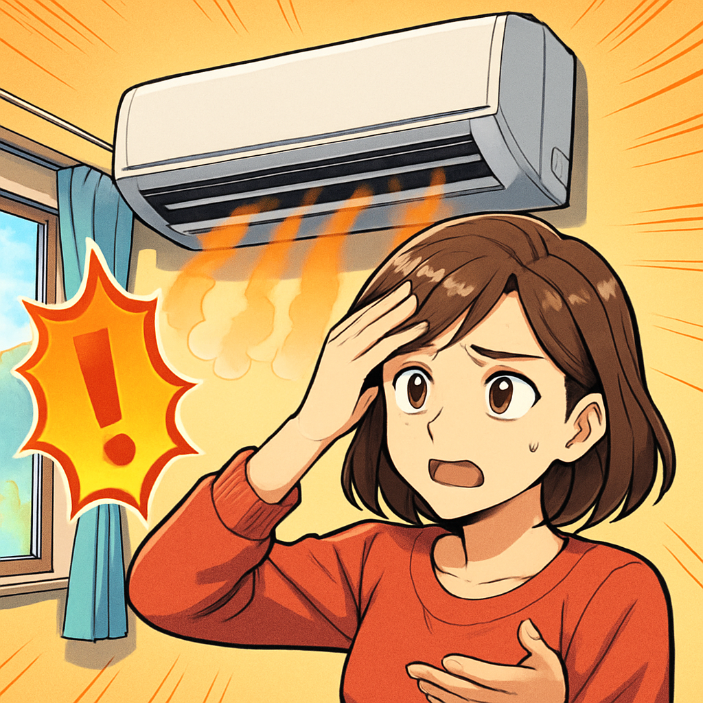 ぬるい風しか出ない暖房は「順番に潰す」と解決しやすいです！