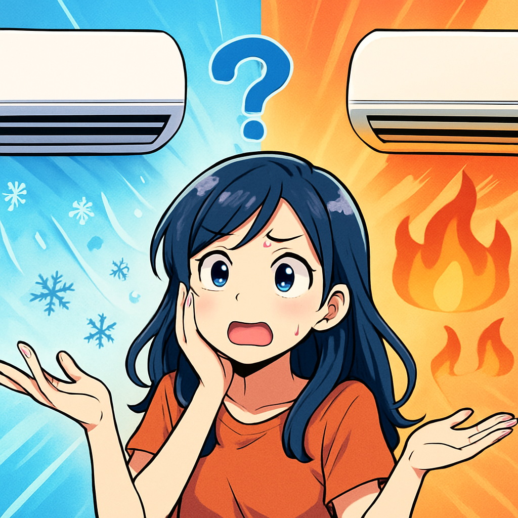 エアコンは「暖房の方が高くなりやすい」が基本です!