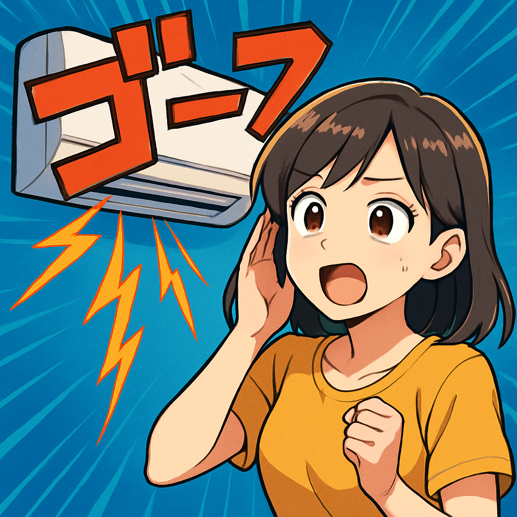 エアコンの「ゴーという音」は“正常”も“異常”もあり得ます