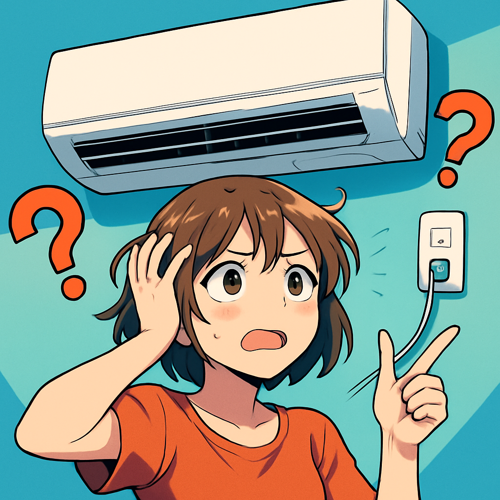 エアコンの電源が入らないときは「3系統」で切り分ければ早いです！