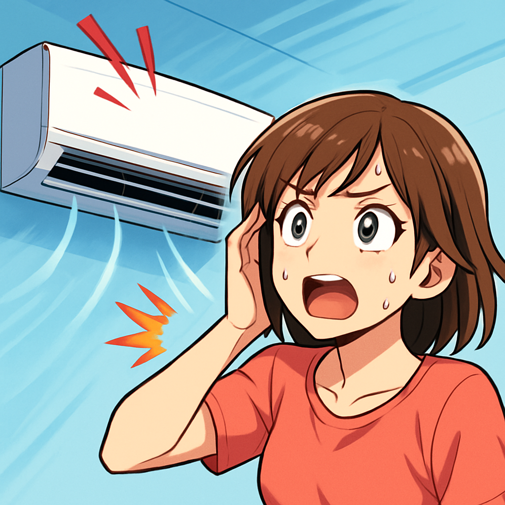 エアコンのパタパタ音は「ズレ・当たり・振動」を疑うのが近道です！