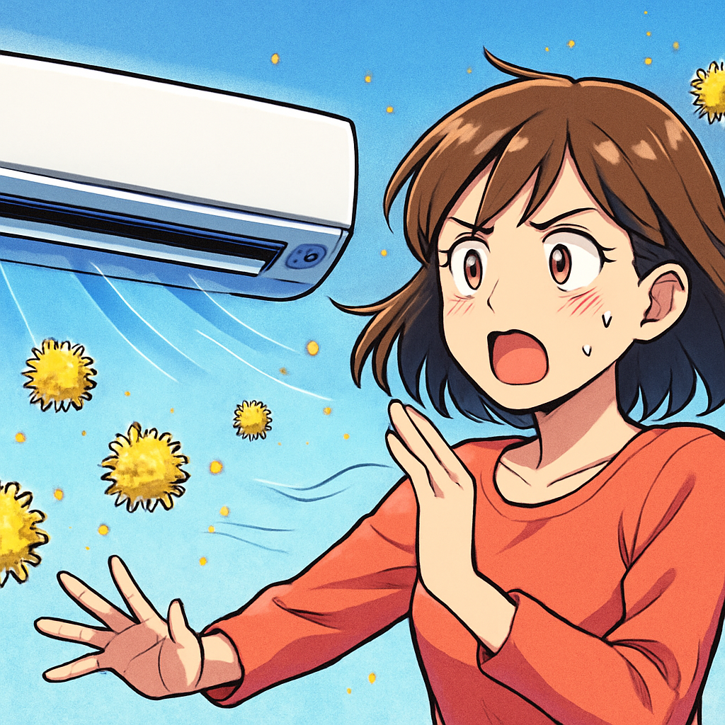 プラズマクラスターは「花粉を消す」より「付着を減らす」タイプです